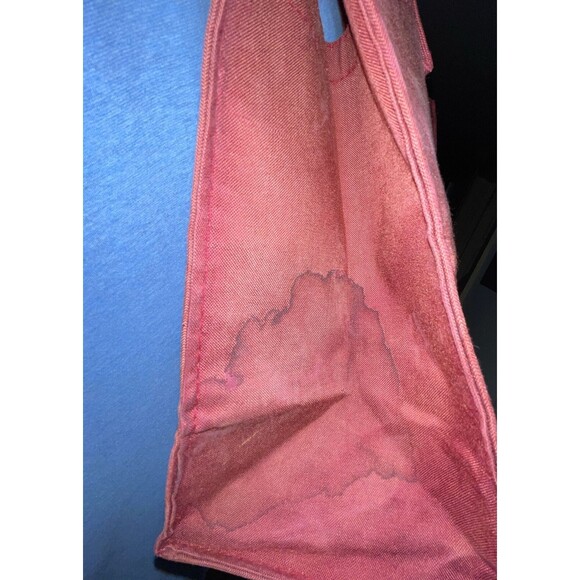 Vintage 80s Mary Kay Consultant Tote Bag w/ Straps - 13 x 11 inches - Stained - Picture 4 of 8